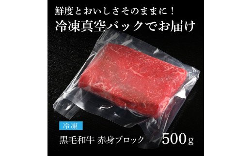 TKA165　天下味 長期熟成肉 エイジングビーフ 黒毛和牛 ももブロック 500g もも肉 モモ 国産 黒毛和牛 肉 牛肉 ブロック 和牛 A5ランク  赤身 塊肉 人気 老舗焼肉店 冷凍 新鮮 真空パック 贅沢 お祝い 高知 芸西村 返礼品 故郷納税 贈り物 贈答 ギフト 17000円