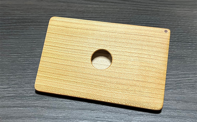 木 の 名刺入れ （桜/カリン） bolly木工房 木材 ビジネスシーン 工芸品 雑貨 日用品 