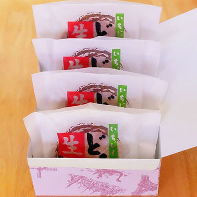 冷凍 冷たく食べる  自家製いちじくの生どら焼き(4個入)  4個  生どら焼き スイーツ 和菓子 生クリーム どら焼き お菓子 おかし おやつ どらやき いちじく イチジク 無花果