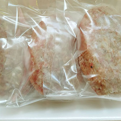 手ごねハンバーグ 140g×9個 由利牛＆県産豚肉(個包装 冷凍 ハンバーグステーキ)