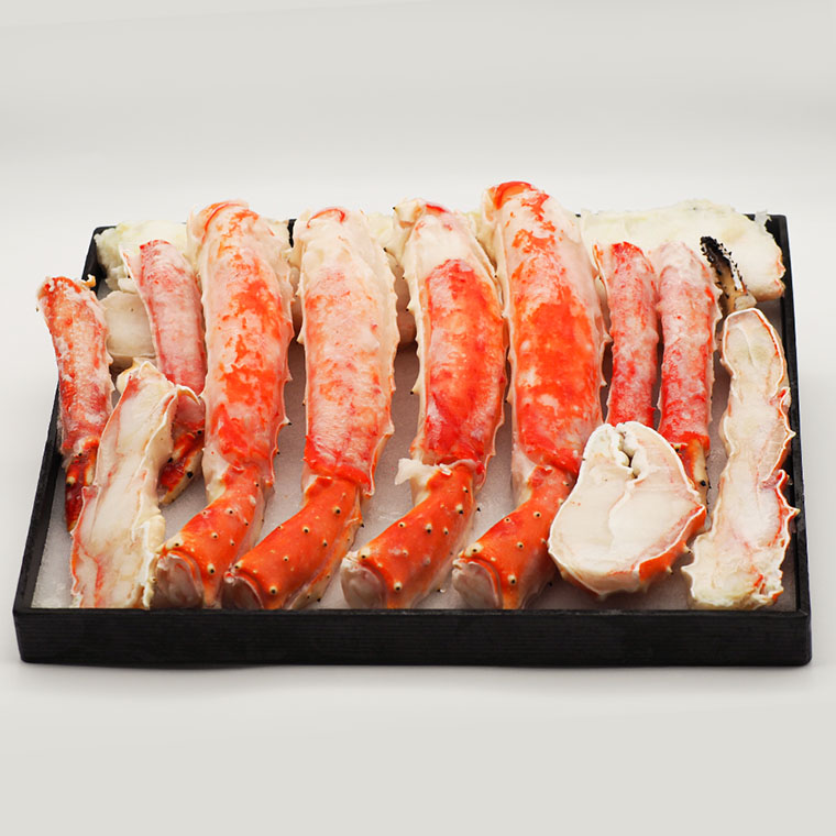 ボイルたらばがにハーフポーション 1kg ボイルタラバガニハーフポーション 太脚サイズ1kg (化粧箱入り