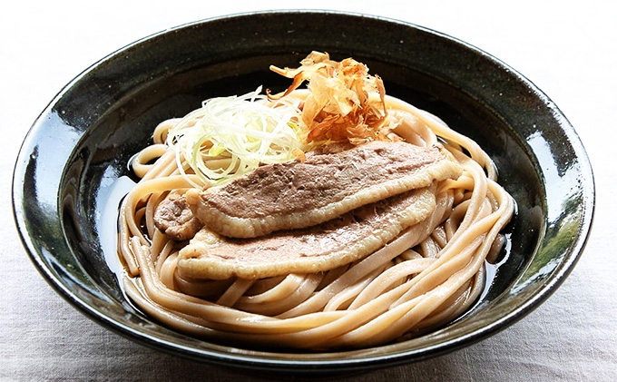 石臼挽き おうちで簡単手打ち うどん セット 一文字 乾麺 （黒うどん）4袋 約8人前（1袋200g、約2人前）とふくほのか 小麦粉 1kg 備前福岡 一文字うどん 麺類 体験 子供 長期休み 自由研究 楽しい 学び 食育 レシピ付き お家時間 
