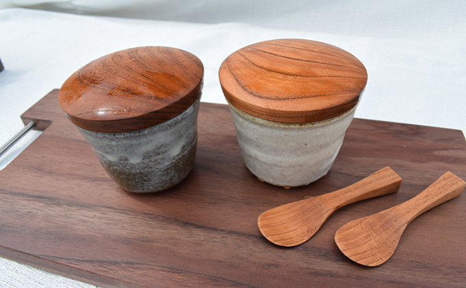 ライス ジェラート ギフト セット[ 湯呑 スプーン コラボ 手作り 贈答用 ]