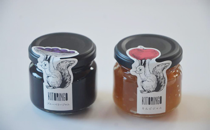 北海道産 自家製ジャム2種＆ジャムスプーンセット アップル 果物類 大自然 果実 1 素材 美味しさ 食べ応え パン ヨーグルト 特製 食器 