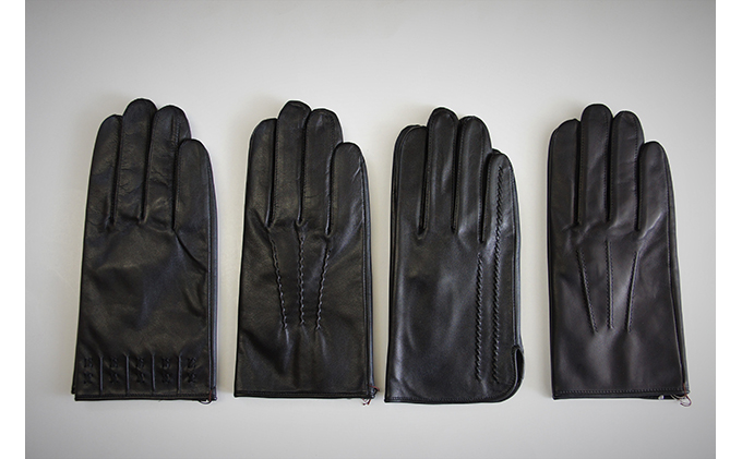 新品★GEORGES RECH PARIS 黒　男性 羊革手袋 プレゼント 新品☆GEORGES RECH PARIS 黒 男性 羊革手袋 プレゼント 楽天
