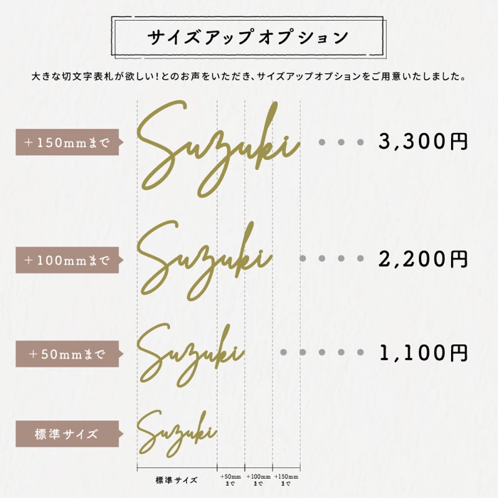 ステンレス切文字 表札 〈表札 ステンレス 切文字 切文字表札