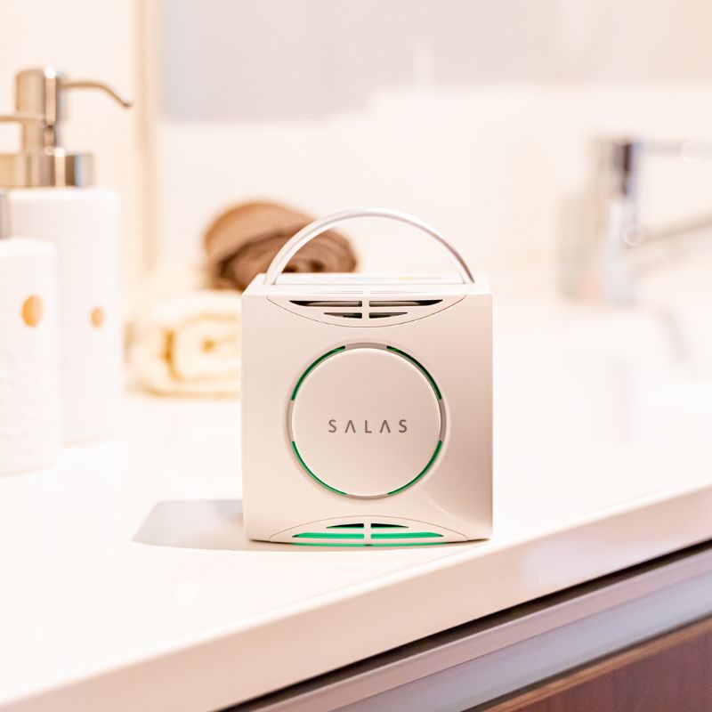 オゾン 除菌 消臭器 オゾンエアーサラス SA-4(～16帖) 空気 清浄機 家電 日用品 除菌 消臭 防水 安心 持ち運び コンパクト 雑貨 