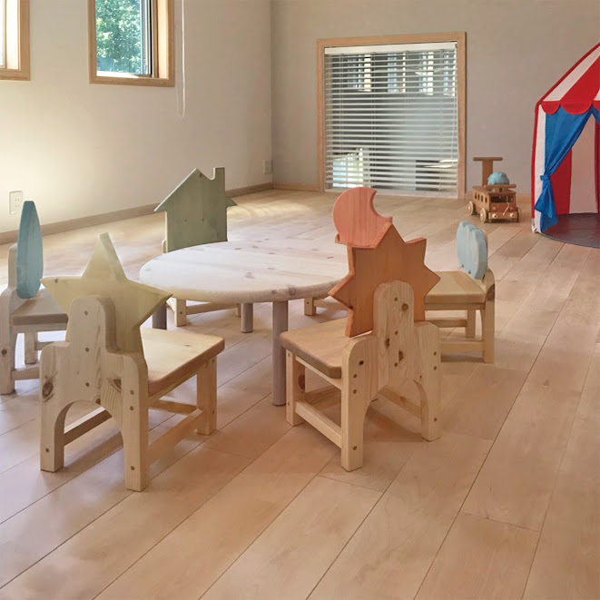 こども椅子　おほしさま（color：バナナ）
※着日指定不可