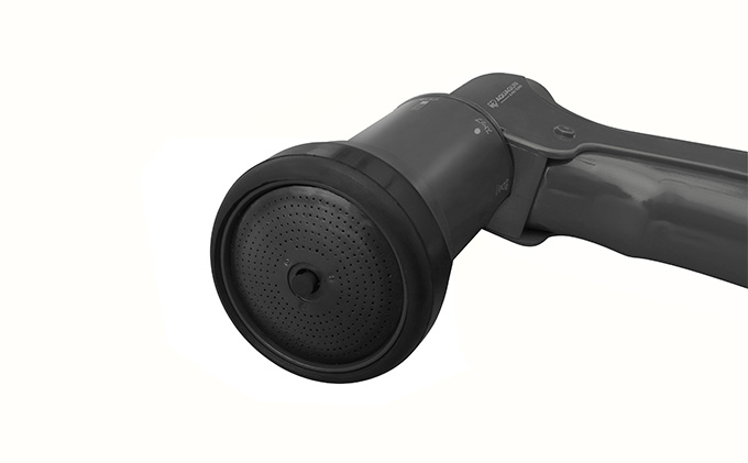 フルカバーホースリールEX 30M FHEXNー30 ダークグレー/ブラック アイリスオーヤマ 雑貨 庭 園芸 洗車 水やり 紫外線 劣化しにくい 傷みにくい 頑丈 水量調整 6つ 噴射パターン アクアガン ワンタッチコネクタ 