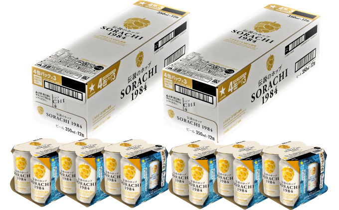 ◇定期便(全3回)◇SORACHI 1984≪ソラチ1984≫2箱（350ml×24缶） 吉澤