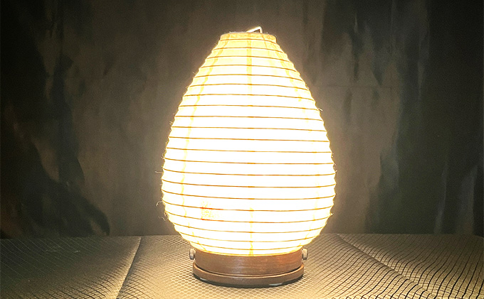 美濃和紙ランプスタンド「梅山1号」本美濃 インテリア 照明 和室 灯り 丈夫 職人技 和テイスト 本美濃紙 提灯 製造方法 雑貨 