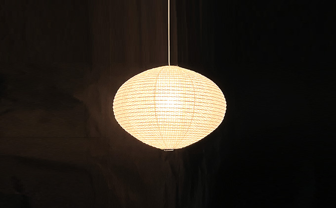 美濃和紙ランプシェード 52UW-S インテリア 照明 和室 灯り 丈夫 職人技 和テイスト 雑貨自宅 店舗 お店 提灯 製造 手漉落水紙 手漉うす美濃紙 二重張り やわらかい光 