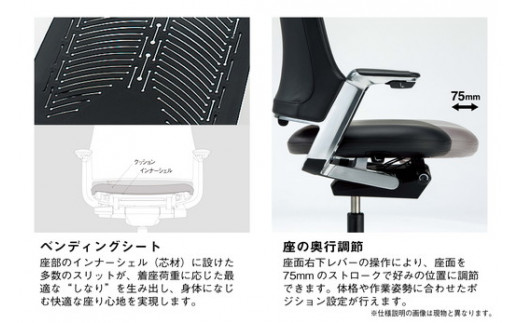 イトーキ レオニスチェア ブラック【LEONIS / 革張り・レザータイプ / ハイバック / ナイロンキャスター / ベースカラー・アルミダイキャストミラー仕上げ / 完成品 / 日本製】 KJ-215LMZ9T1F (KJ-215LM-Z9T1)【EI027W】