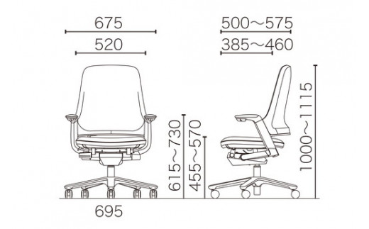 イトーキ レオニスチェア ブラック【LEONIS / 革張り・レザータイプ / ハイバック / ナイロンキャスター / ベースカラー・アルミダイキャストミラー仕上げ / 完成品 / 日本製】 KJ-215LMZ9T1F (KJ-215LM-Z9T1)【EI027W】