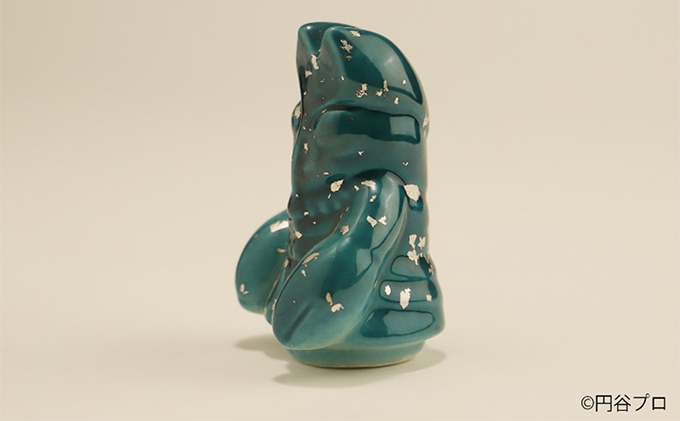 九谷焼　バルタン星人　銀ちらし a05 工芸品 焼き物 キャラクター キャラ ヒーロー アニメ インテリア 置き物 雑貨 シリーズもの テレビアニメ ウルトラマンシリーズ 敵 