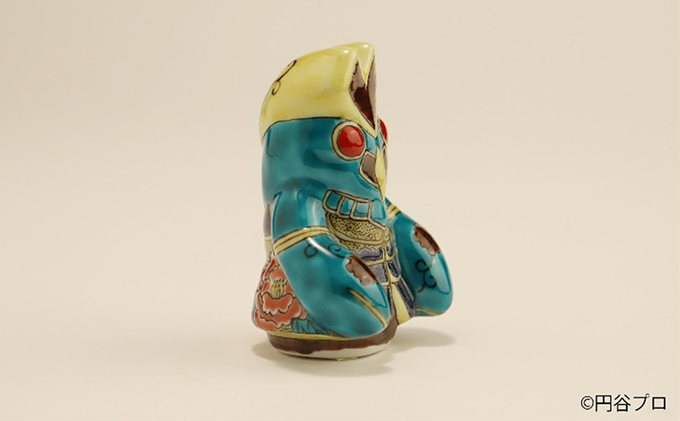 九谷焼　バルタン星人　吉田屋画風 a05 工芸品 焼き物 キャラクター キャラ ヒーロー アニメ インテリア 置き物 雑貨 シリーズもの テレビアニメ ウルトラマンシリーズ 敵 