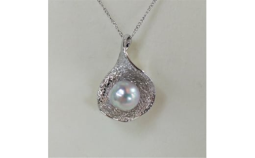 20-55伊勢志摩あこや本真珠ペンダント・ナチュラルバロック(NB04)