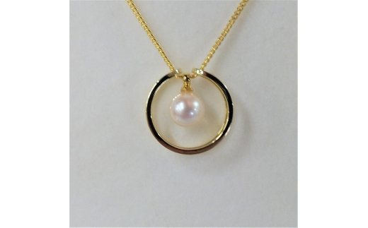 10-58伊勢志摩あこや本真珠ネックレス・サークル(B)G