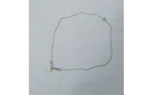 10-61伊勢志摩あこや本真珠ネックレス・インフィニティR(2)