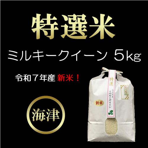 【期間限定】新米！特選米ミルキークイーン（5kg） お米 5kg 