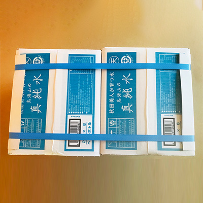 水 日本百名山 鳥海山の真純水 2L × 12本 ミネラルウォーター 2リットル 2l 軟水 超軟水 産地直送 スキンケア 美容 健康 お水 天然水 ペットボトル 飲料 湧水 災害 防災 備蓄 備蓄水 ローリングストック 災害対策 備蓄用 常温 常温保存 秋田 秋田県