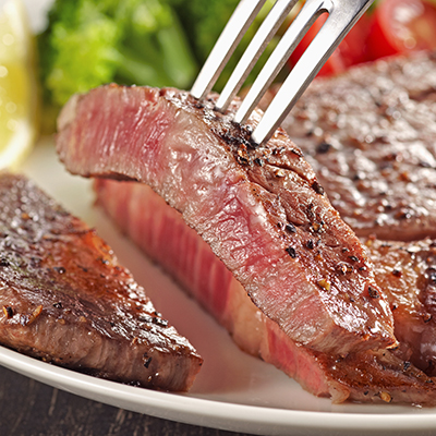 秋田由利牛 サーロインステーキ＆ももステーキセット 3枚 計780g（和牛 牛肉 赤身 食べ比べ） モモ 