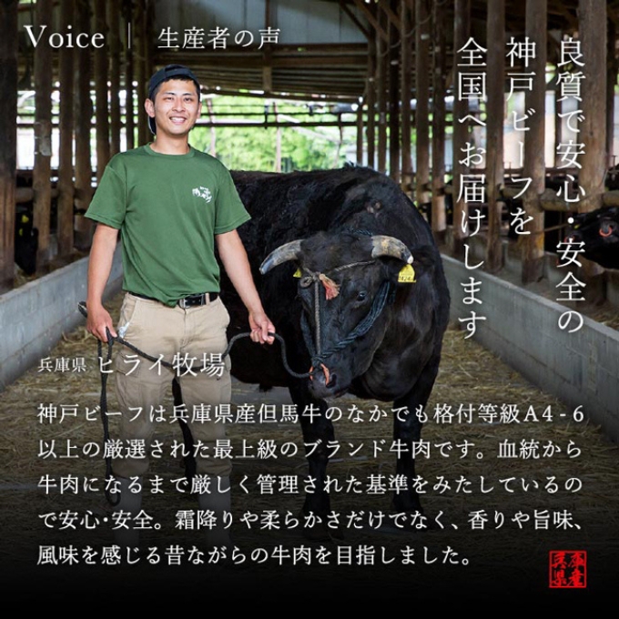 神戸牛 サーロイン しゃぶしゃぶ用 500g 牛肉 肉 すき焼き ヒライ牧場 年内配送 within2025