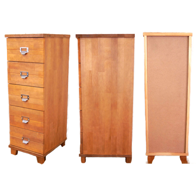 チェスト 5段[ 収納 家具 インテリア ] 収納家具 木製 深さ9cm 5段