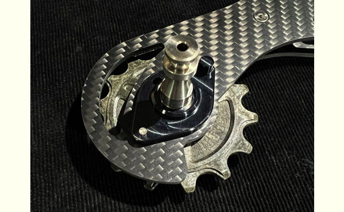 CDJビッグプーリーキット SV （シマノR91／R80系） 自転車用 パーツ 高強度 軽量 静音 抵抗軽減 マット仕上げ フルセラミック 専用オイル付属 摺動抵抗 