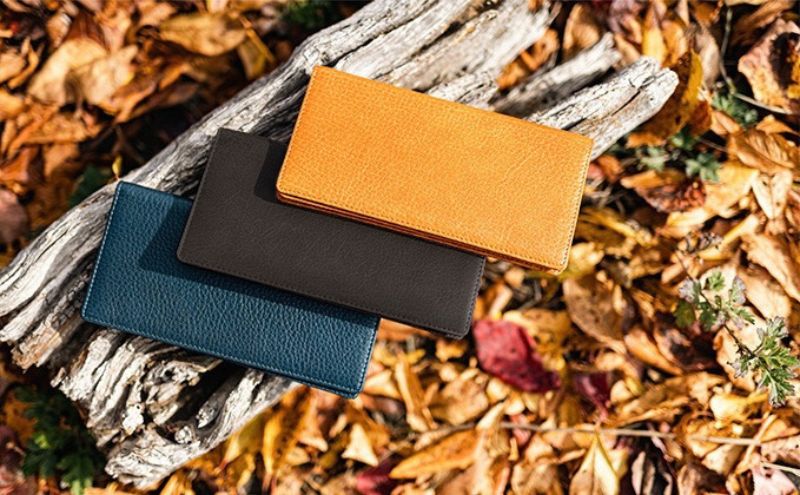 信州鹿革 長財布 小物 ウォレット 革製品 革小物 収納力抜群 カード10枚 マチ付お札入れ フリーポケット2カ所 出し入れ簡単 鹿皮 