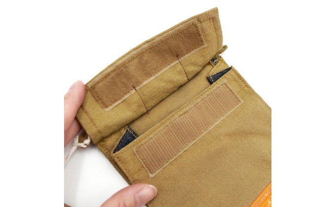 【一点物】高梁市消防本部 消防服リメイク ポーチ ファッション小物 ファッション カバン バッグ 