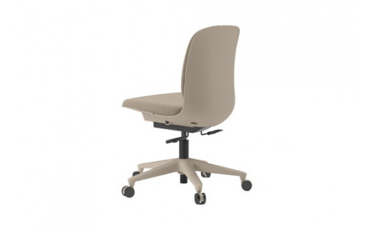 イトーキ『トルテＵ』5本脚 ナイロン双輪キャスタータイプ フレーム：エクリュベージュ（ KJ-340CF-H9F6F）【EI030W1】