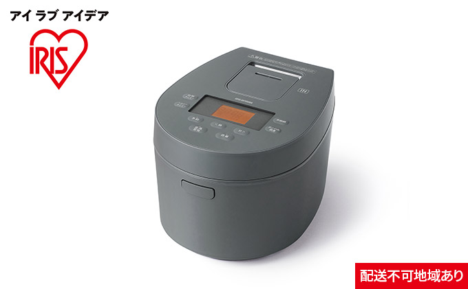 炊飯器 IHジャー炊飯器 銘柄炊き 3合 RC-IL30-HA アッシュ アイリスオーヤマ 時短 キッチン用品 調理家電 