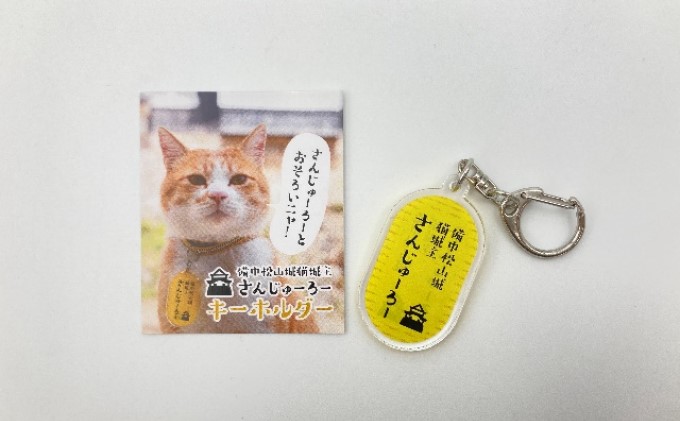 『さんじゅーろー』キーホルダー小判 3個セット 雑貨 小物 使いやすいサイズ カバン バッグ 鍵 