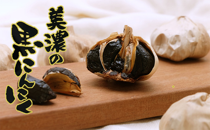 岐阜県美濃市のふるさと納税 うだつの町 美濃の黒にんにく 加工食品 熟成 甘い まろやか