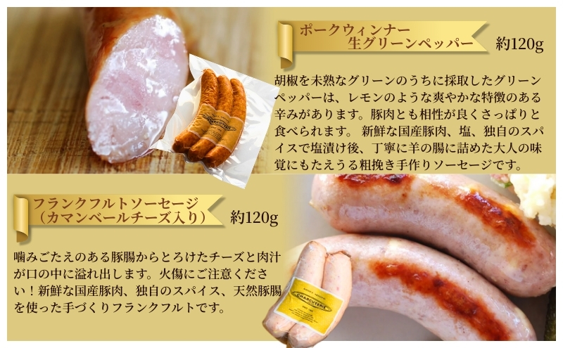 愛知県日進市のふるさと納税 ソーセージ ハム ベーコン 8種 セット 加工肉 ギフト ウインナーウィンナー 国産