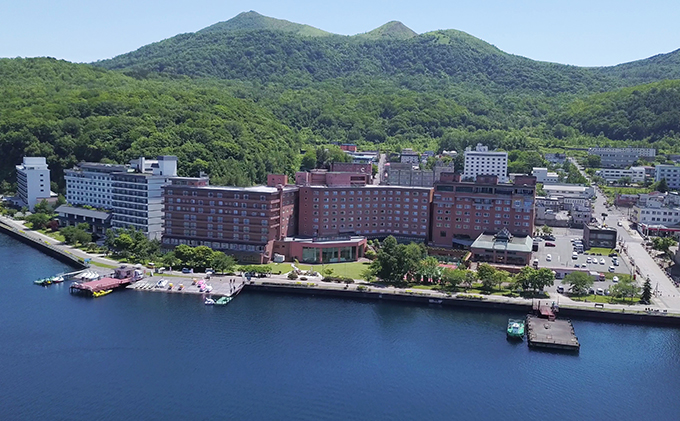 【特別会席】洞爺湖万世閣ホテルレイクサイドテラス ペア宿泊券 旅行 温泉 お泊り チケット 2名様 