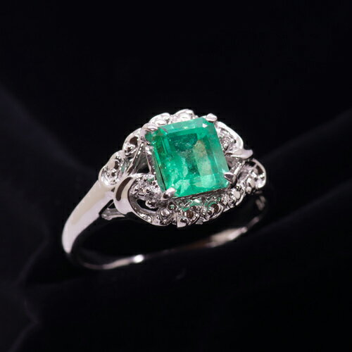 エメラルド リング 1ct SV925 （14425） / 山梨県甲斐市 | セゾンの