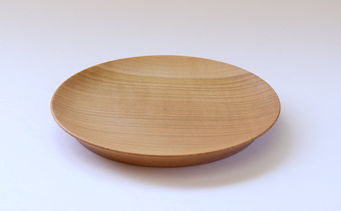 十勝の木のうつわ［天然木製］ 中皿 15cm 2枚セット【 工芸品 食器 北海道 十勝 幕別 】