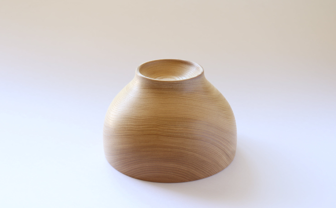 十勝の木のうつわ［天然木製］ カフェオレボウル 13cm【 工芸品 食器 マグカップ 汁椀 北海道 十勝 幕別 】