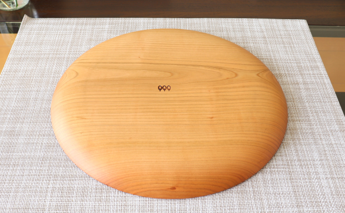 北海道　プレート　料理　木材 十勝の木のうつわ［天然木製］ ワンプレート 30cm【 工芸品 雑貨