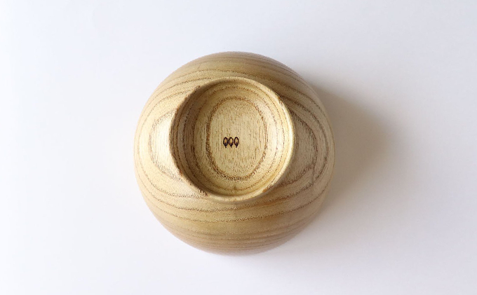 十勝の木のうつわ［天然木製］ お椀 12cm【 工芸品 食器 茶碗 北海道 十勝 幕別 】