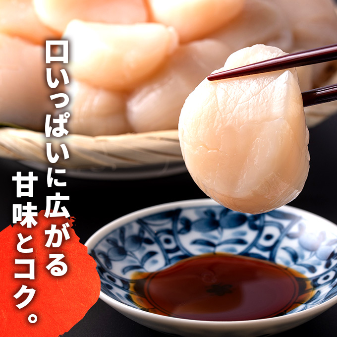 特大ジャンボほたて貝柱！たっぷり1kg 【枝幸ほたて】海洋食品【 冷凍