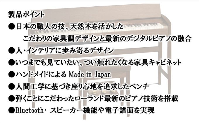 【送料込み】Roland KF-10 ローランド　ウォルナット　2023年製 送料込み】Roland KF-10 ローランド ウォルナット 2023年製