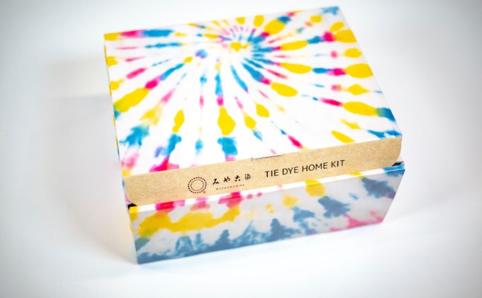 タイダイ染めオリジナルTシャツ作成キット　XLサイズ 5パターンから1つ選択可能　【自分探求、おひとり様キット】 ファッション 自宅 タイダイ染めキット 体験キット 思い出 おうち時間 