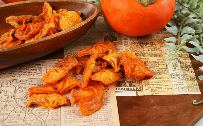 美濃の柿チップ＆干し柿セット 加工食品 果物 ドライフルーツ 国産 大きめの渋柿 肉厚 富有柿 やわらかめ 食べやすい おやつ 