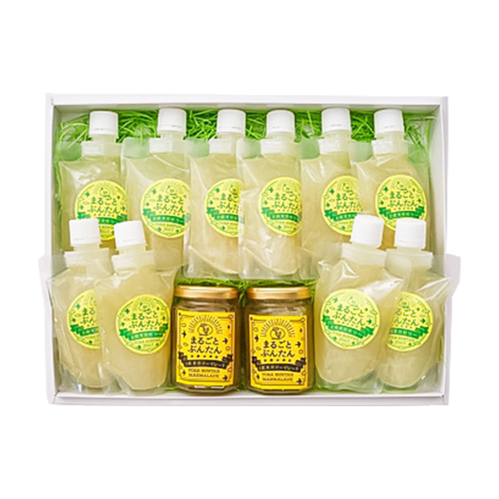 A-98土佐市の文旦をふんだんに使った手作りマーマレードとゼリーのセット（ゼリー１０本/ママレード２個） 土佐文旦 ぶんたん ブンタン フルーツゼリー マーマレード 柑橘 果物 故郷納税 ふるさとのうぜい 返礼品 高知県 高知