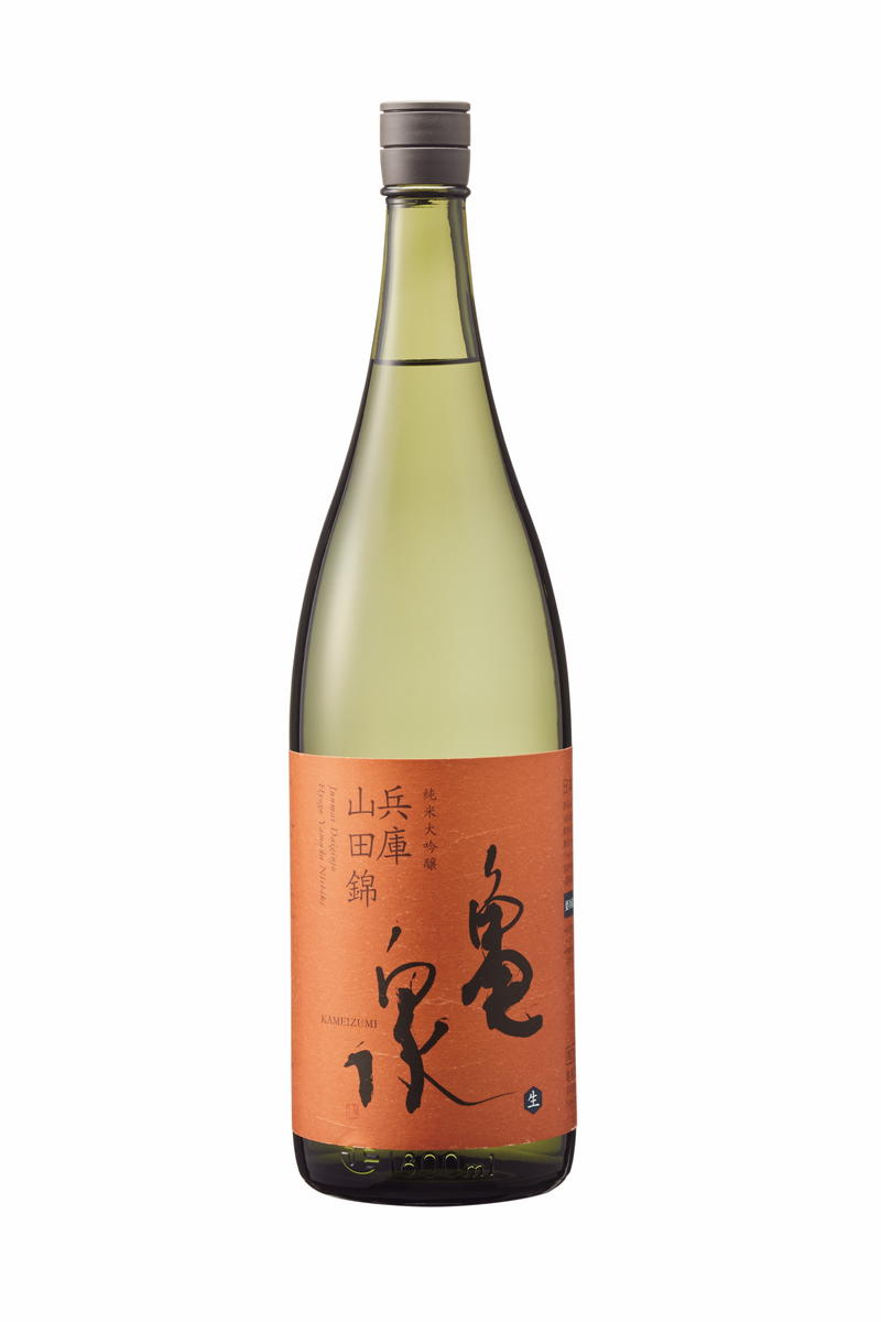 【高知県土佐市】純米大吟醸 兵庫山田錦1800ml(生酒) お酒 酒 日本酒 大吟醸 純米酒 やや辛口 アルコール度数16.5度 亀泉酒造 一升瓶 お取り寄せ ご当地 地酒 美味しい おいしい 冷蔵 配送