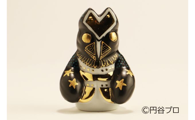 九谷焼　バルタン星人　青粒 工芸品 焼き物 キャラクター キャラ ヒーロー アニメ インテリア 置き物 雑貨 シリーズもの テレビアニメ ウルトラマンシリーズ 敵 