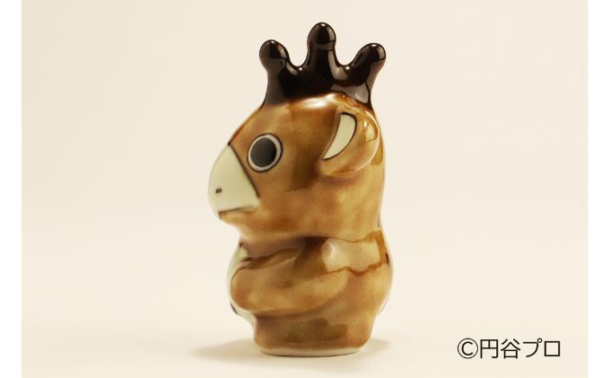 九谷焼 ブースカ 茶 工芸品 焼き物 キャラクター キャラ